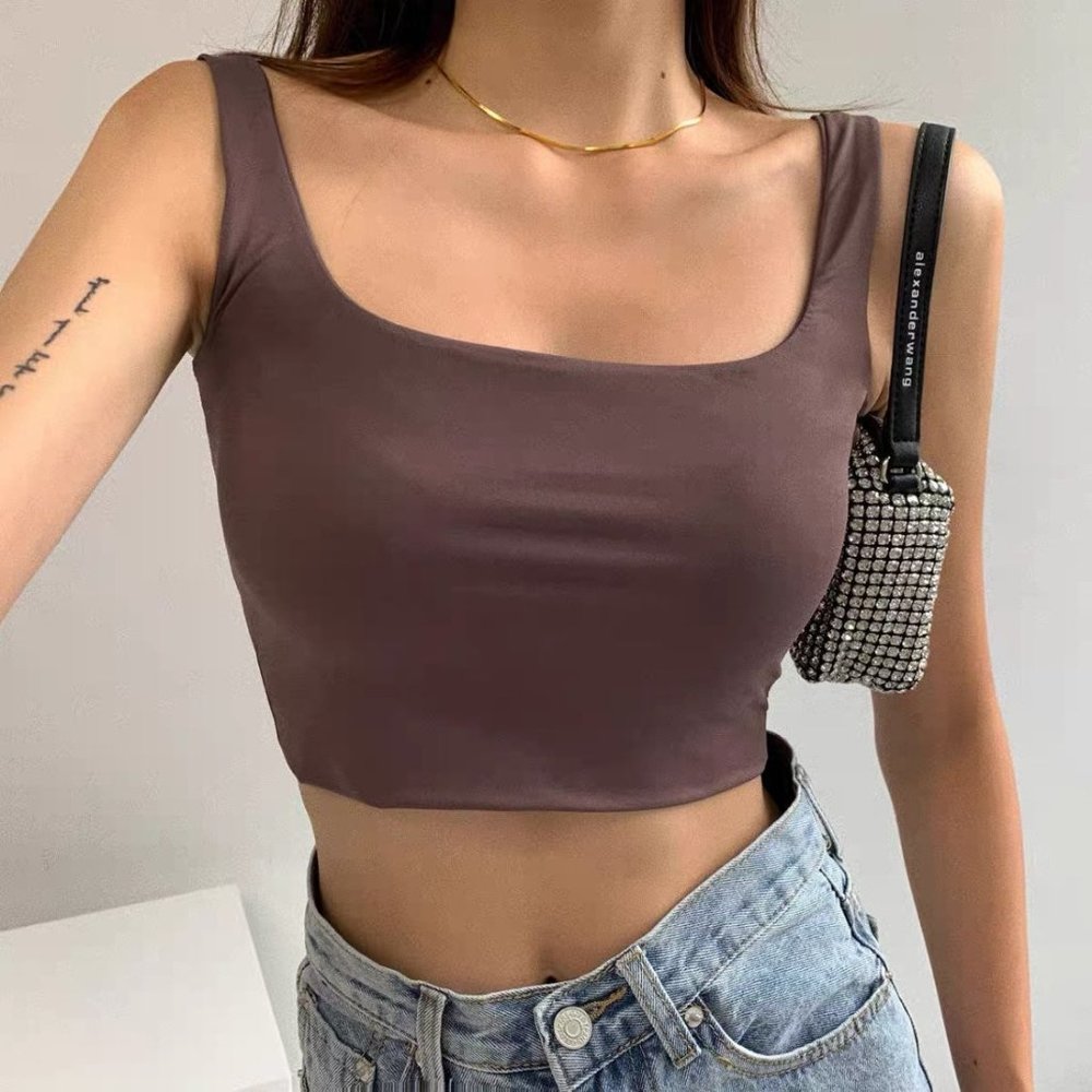 Umber Crop Top